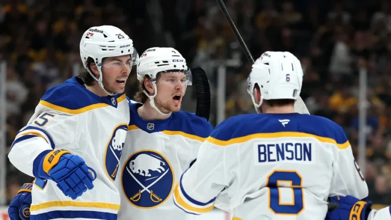 Sabres Topple Bruins 3–1 in Game 3, Score Three Unanswered Goals in Third Period