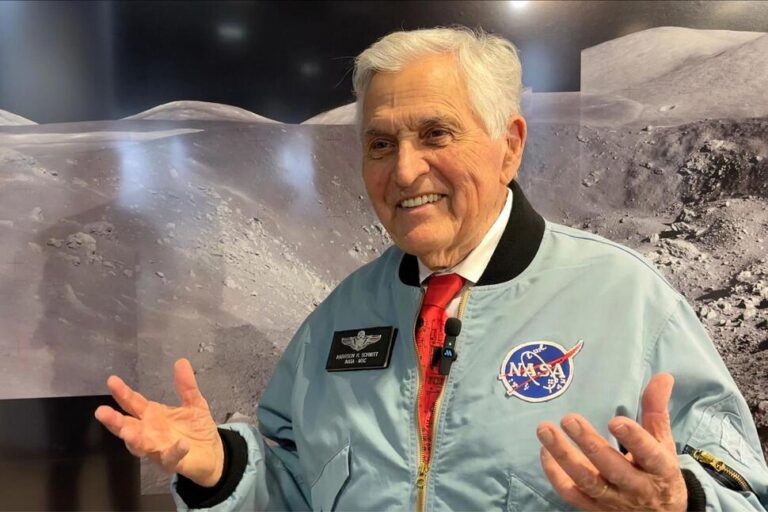 Apollo Astronaut Schmitt Talks About Getting Back to the Moon and Life in the Universe