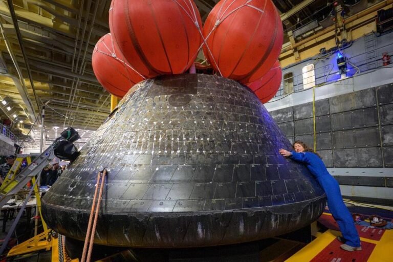 NASA’s Artemis II Moonship Returns Home to Its Launch Site After Historic Voyage