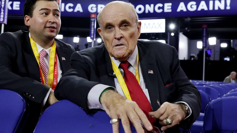 Rudy Giuliani in critical condition in hospital, Trump says