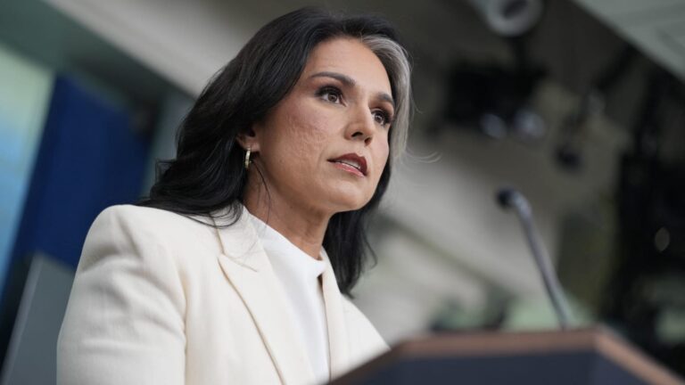 Tulsi Gabbard resigning as Trump’s intelligence chief