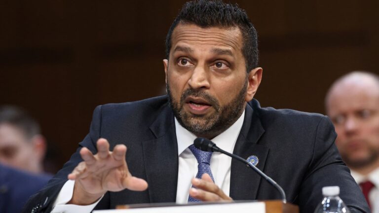 Kash Patel appeals dismissal of Figliuzzi defamation suit