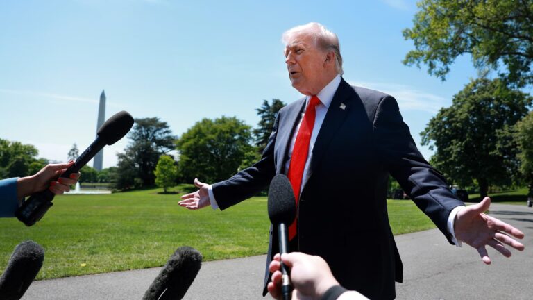 Trump says U.S. will ‘free’ ships trapped by Strait of Hormuz closure