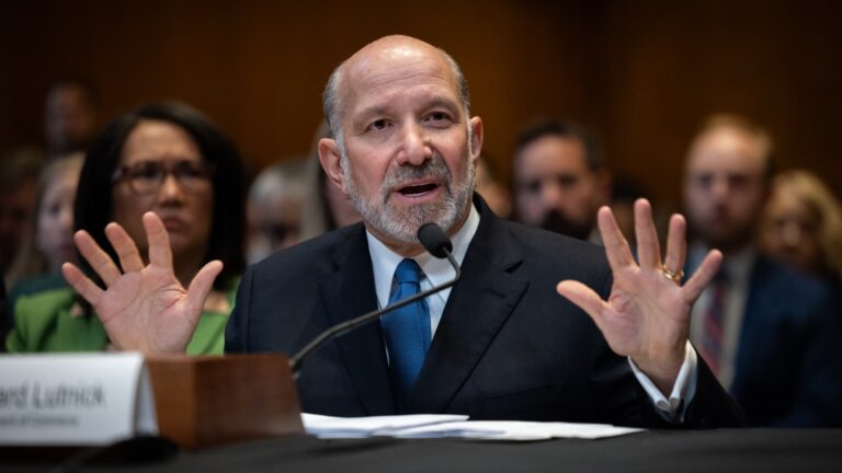Howard Lutnick gives interview to House Oversight