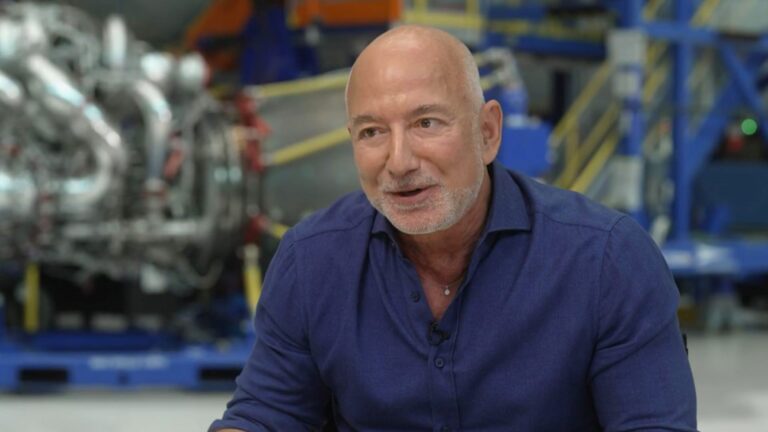 Bezos defends billionaires, hypes AI, praises Trump on CNBC