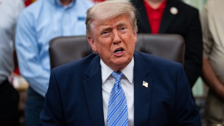 Trump defends DOJ fund after Senate Republicans push back