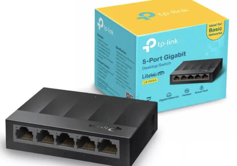TP-Link's tiny 5-port Gigabit switch drops to just $9