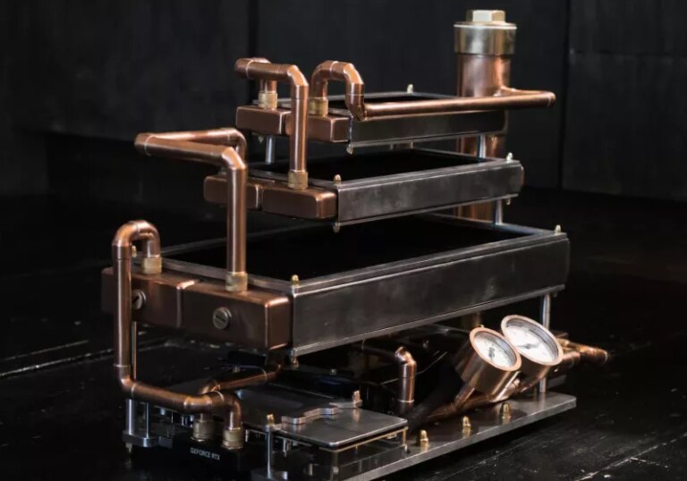This gorgeous fanless RTX 5080 PC turns passive cooling into a thermal nightmare
