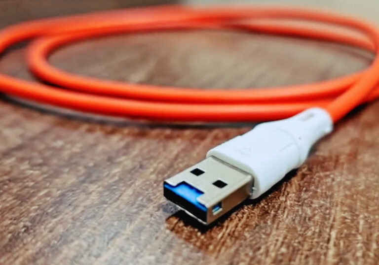 This $82 USB cable hides a Wi-Fi microcontroller inside its connector