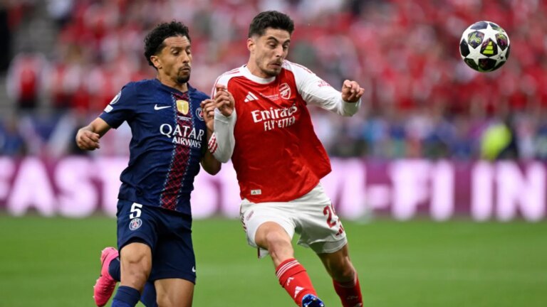 PSG vs Arsenal LIVE Score, Champions League Final: Big Delay In Match As PSG Star Suffers Head Injury; Arsenal Lead | PSG 0-1 ARS