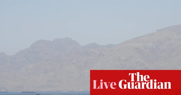 Brent crude falls below $100 a barrel amid Middle East peace hopes – business live | Business