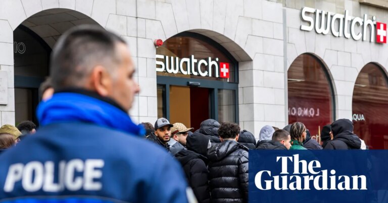 ‘It was like a mosh pit’: Swatch closes stores as watch launch causes crowding and scuffles | Europe