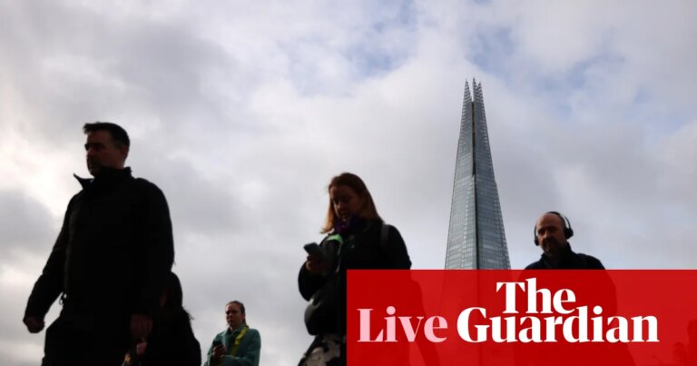 UK GDP report to show how Iran war hurt economy in March – business live | Business