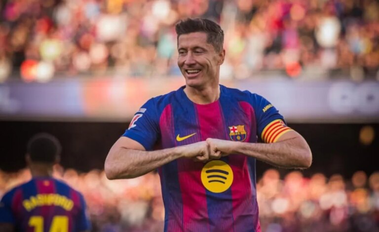 Robert Lewandowski To Leave Barcelona At End Of Season, Says ‘Mission Complete’