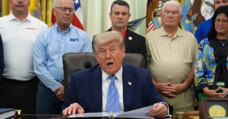 Trump says he’s postponing AI executive order “because I didn’t like what I was seeing”
