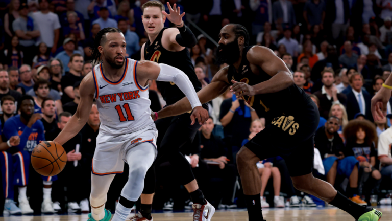 Knicks vs. Cavaliers: Jalen Brunson leads epic comeback while showing up James Harden