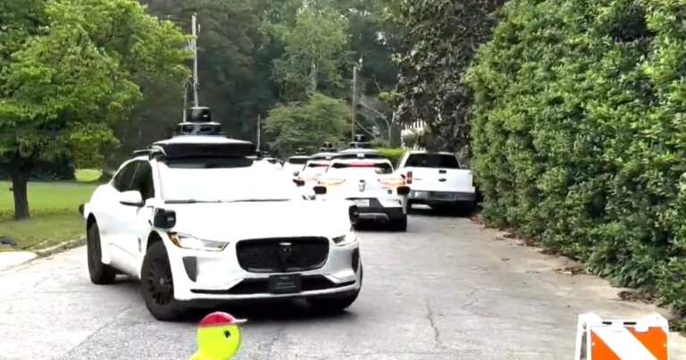 Atlanta residents report Waymo traffic jams