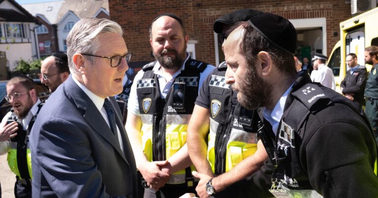 U.K. prime minister urges tougher action at some Gaza protests after antisemitic attacks