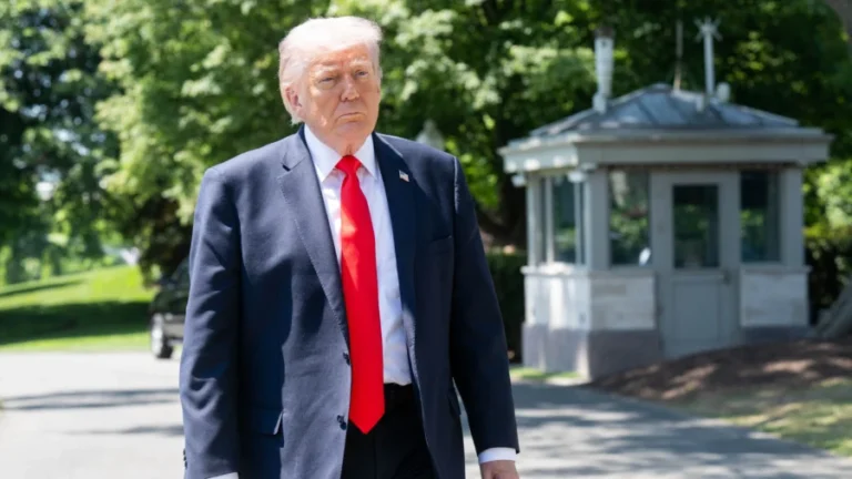 Trump Attends LIV Golf Tournament