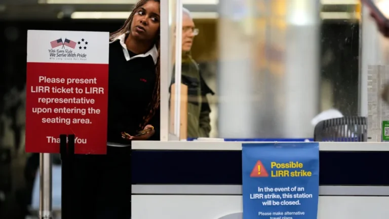 Long Island Rail Road Workers Go on Strike, Halting Busiest US Commuter Rail System