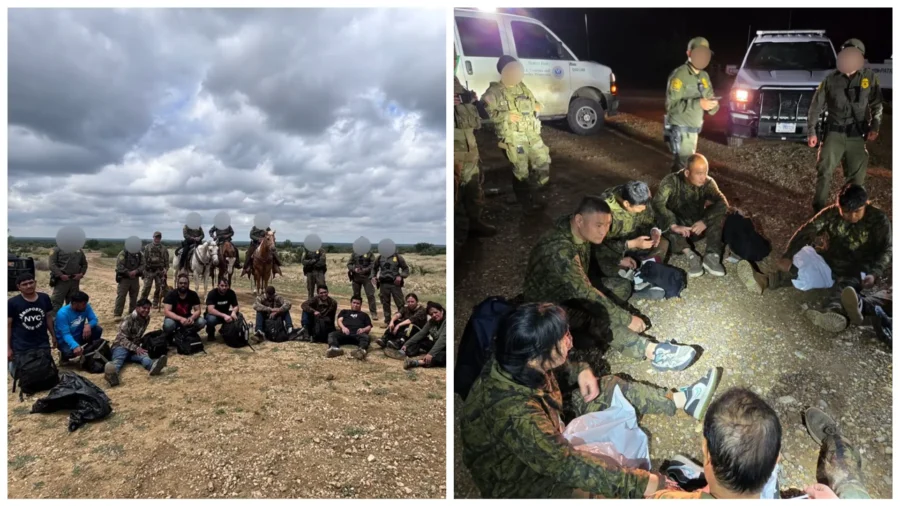 Nearly 2 Dozen Illegal Immigrants Arrested on Texas Ranches, Including 6 Chinese ‘Special Interest Aliens’