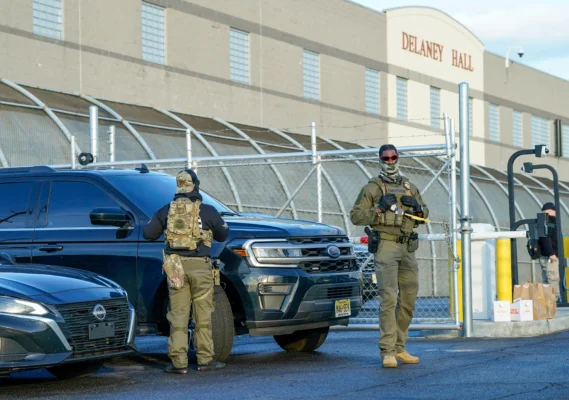 LIVE NOW: Pro-ICE Demonstrations Expected Outside Delaney Hall in New Jersey