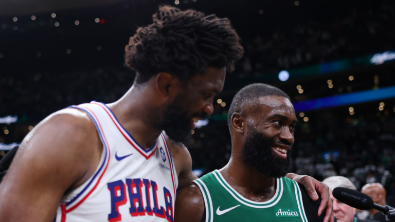 Jaylen Brown: Joel Embiid was ‘flopping around’ in 76ers’ Game 7 win over Celtics