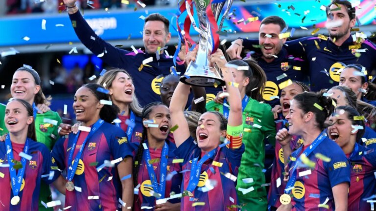 Barcelona Rout OL Lyonnes 4-0 To Clinch 4th UEFA Women’s Champions League Title