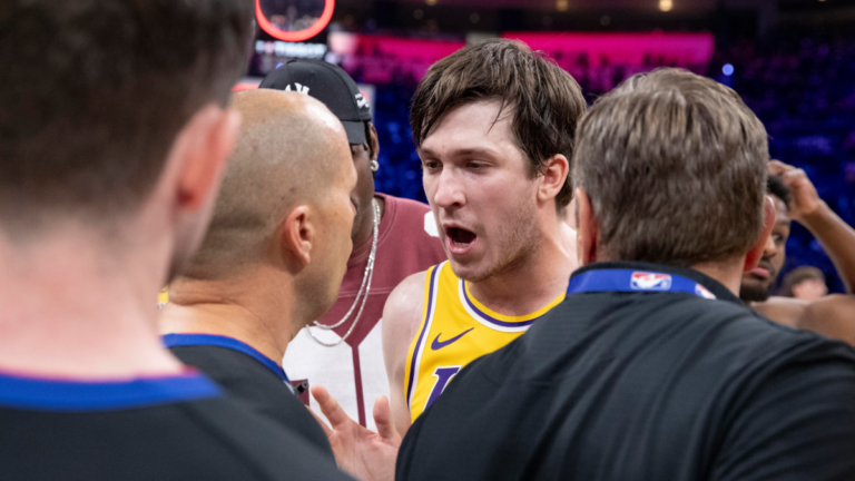 Lakers confront officials after Game 2 loss; JJ Redick, Austin Reaves call out refs