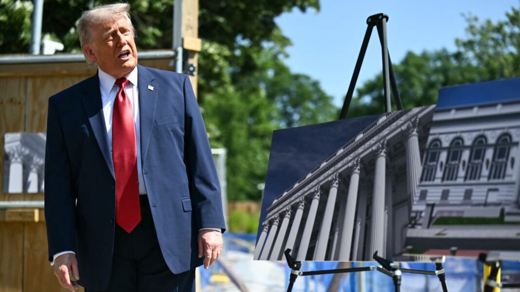 Republicans strip Trump ballroom money from immigration bill