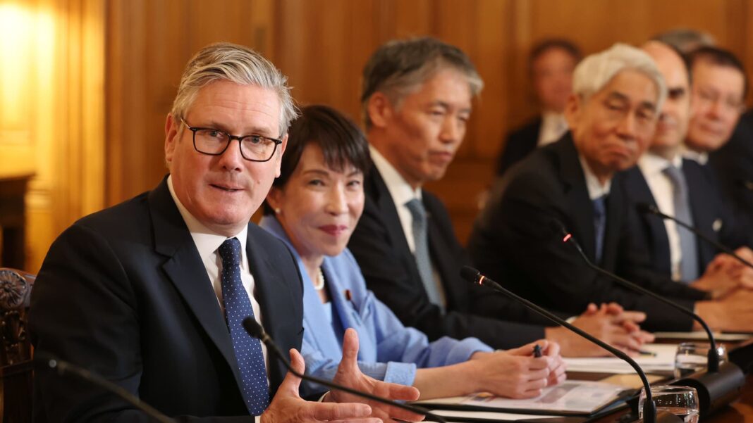 U.K., France, Germany, Italy, Japan welcome U.S.-Iran deal, urges Hormuz reopening