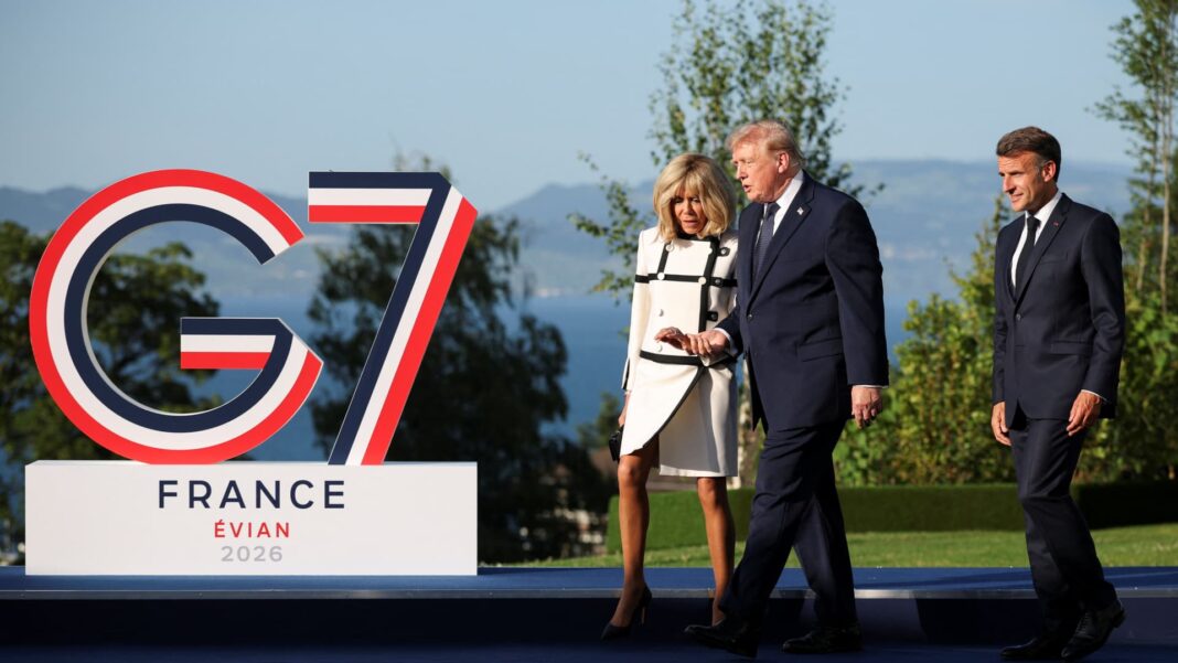 Trump denies U.S. will invest in Iran, as he meets allies at G7 summit