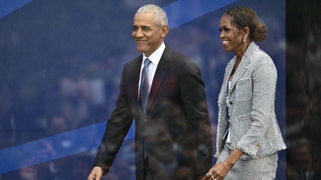 Star-studded crowd gathers to celebrate the Obama Presidential Center dedication