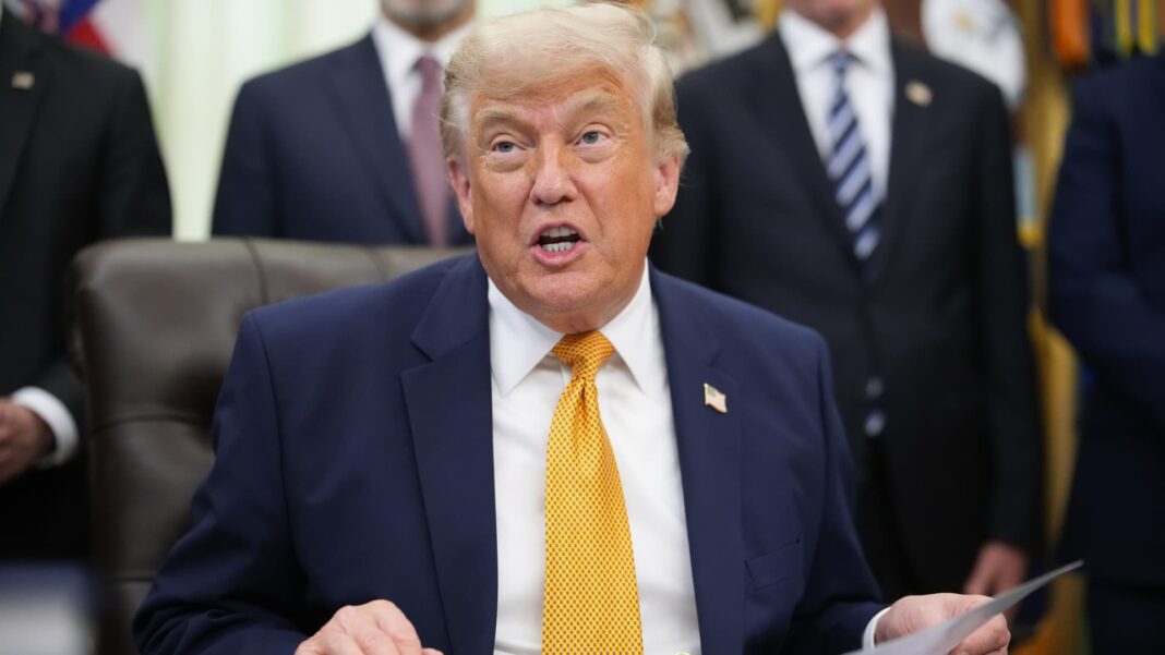 Trump cancels signing of bipartisan housing bill, demanding SAVE Act