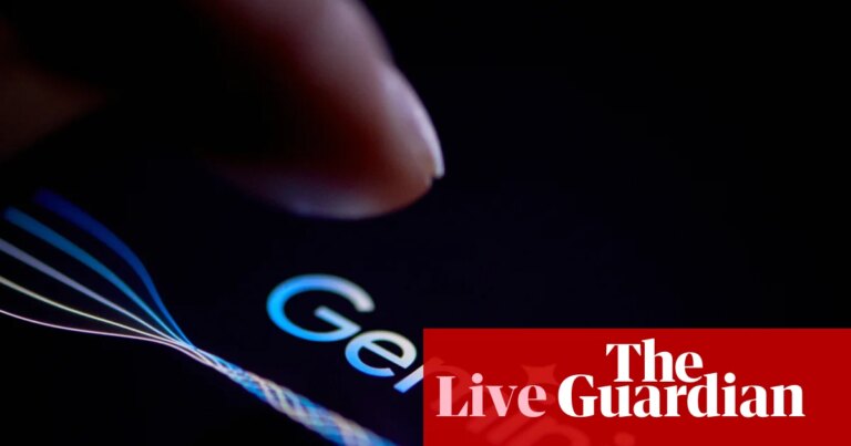 Alphabet to raise $80bn from share sales to fund AI spending splurge – business live | Business