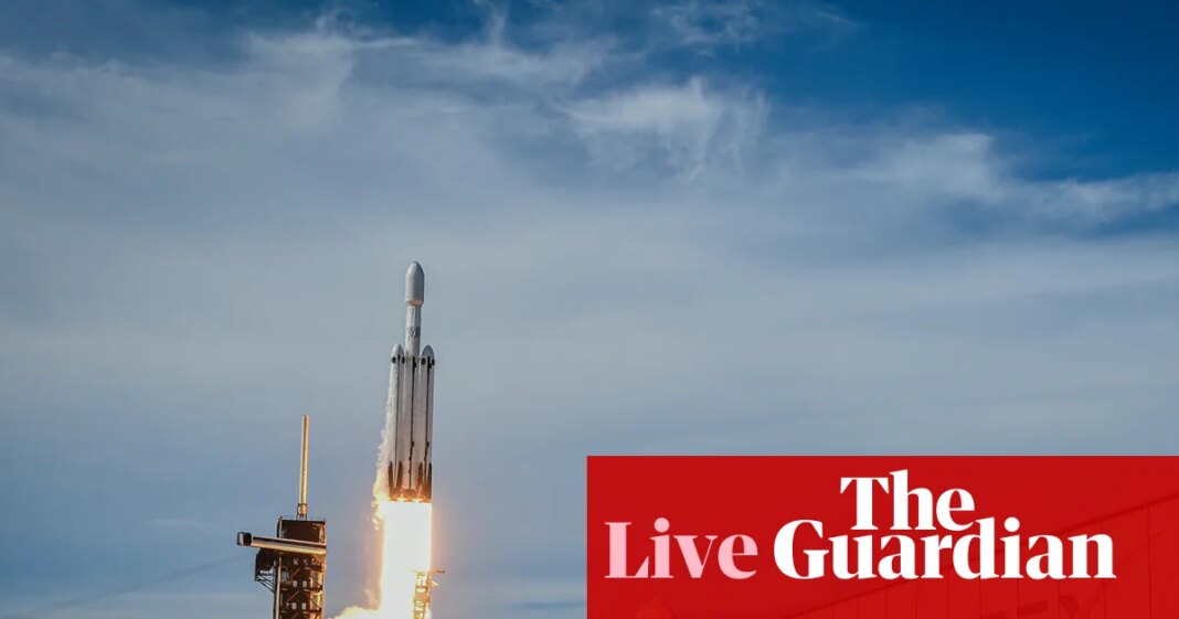 SpaceX to list on US stock market today after raising $75bn in largest IPO ever – business live | Business