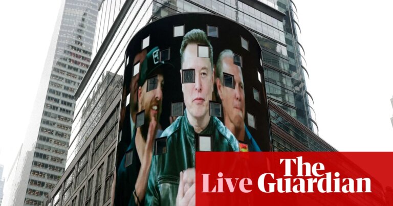 Elon Musk’s trillionaire status at risk; oil price lowest since Iran war began – business live | Business