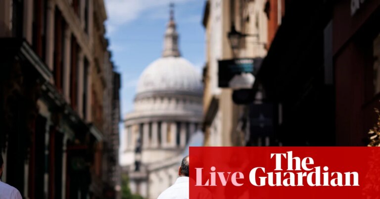 UK public finances under pressure after surge in borrowing; water company shares fall after Burnham win – business live | Business