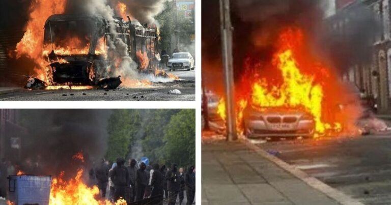 Belfast protest LIVE: Northern Ireland chaos as cars set on fire and houses evacuated | UK | News