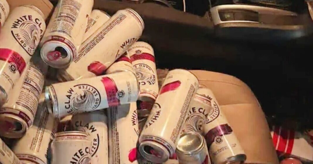 Police stunned after finding 34 opened cans in drink drive suspect car | World | News