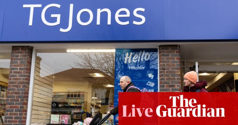 Key TG Jones landlords back restructuring plan ahead of court ruling on retailer’s future – business live | Business