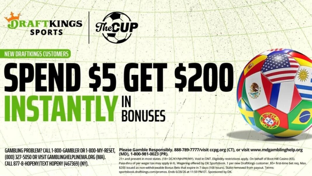Use DraftKings promo code for $200 in bonus bets by targeting Dodgers-Diamondbacks, Mariners-Mets on Monday