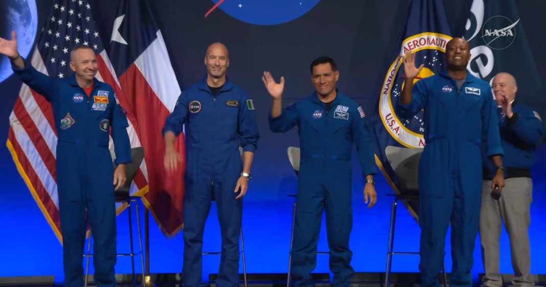 NASA names 4 astronauts to crew of next Artemis mission