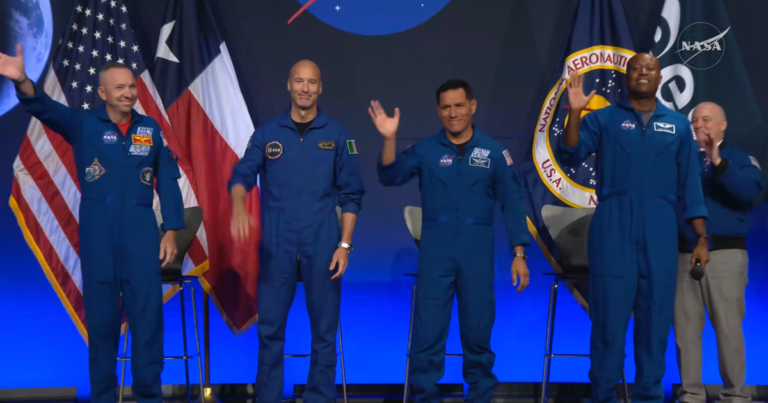 NASA names 4 astronauts to crew of next Artemis mission