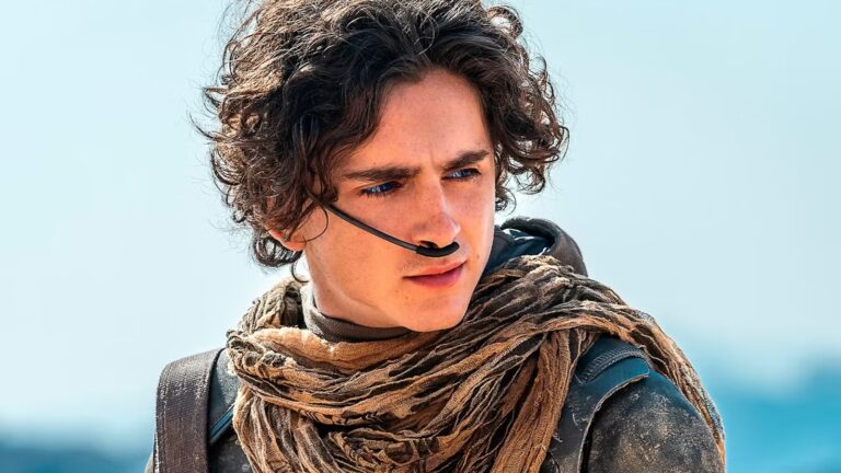 ‘Dune’s Timothée Chalamet Reveals First Look at New Sci-Fi Movie
