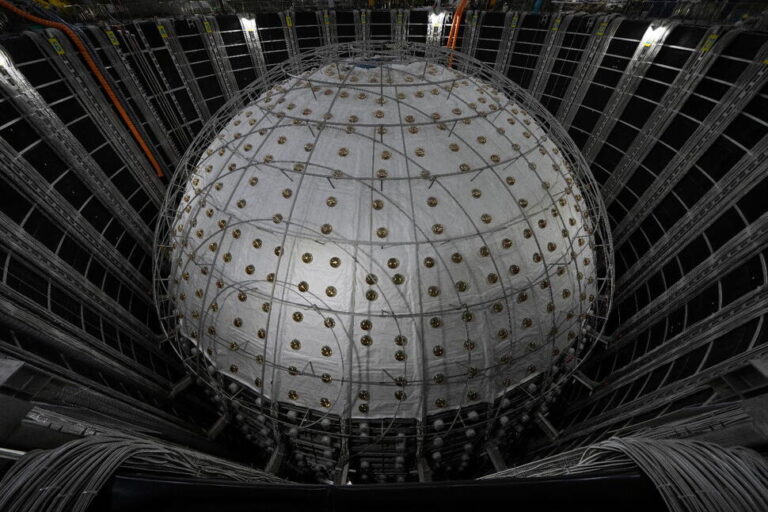 An Underground Detector in China Unveils Its First Major Findings About Mysterious Ghost Particles