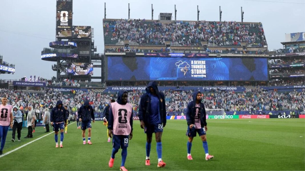 France vs. Iraq becomes first 2026 World Cup game delayed due to weather in Philly