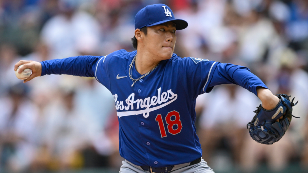 Dodgers’ Yoshinobu Yamamoto loses perfect game on Mookie Betts error, then loses no-hitter on home run
