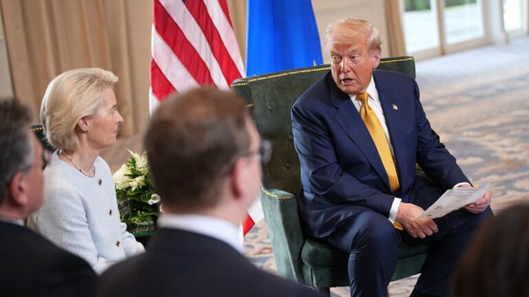 Trump threatens EU tariffs over U.S. tech giant fines