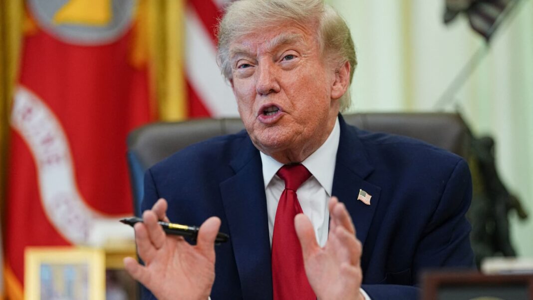 Trump floats 20% toll on Hormuz Strait cargo; restarts Iran blockade